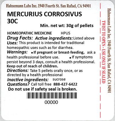 Mercurius Corrosivus 30C 30g.jpg Mercurius Corrosivus 30C 30g - Mercurius Corrosivus 30C 30g